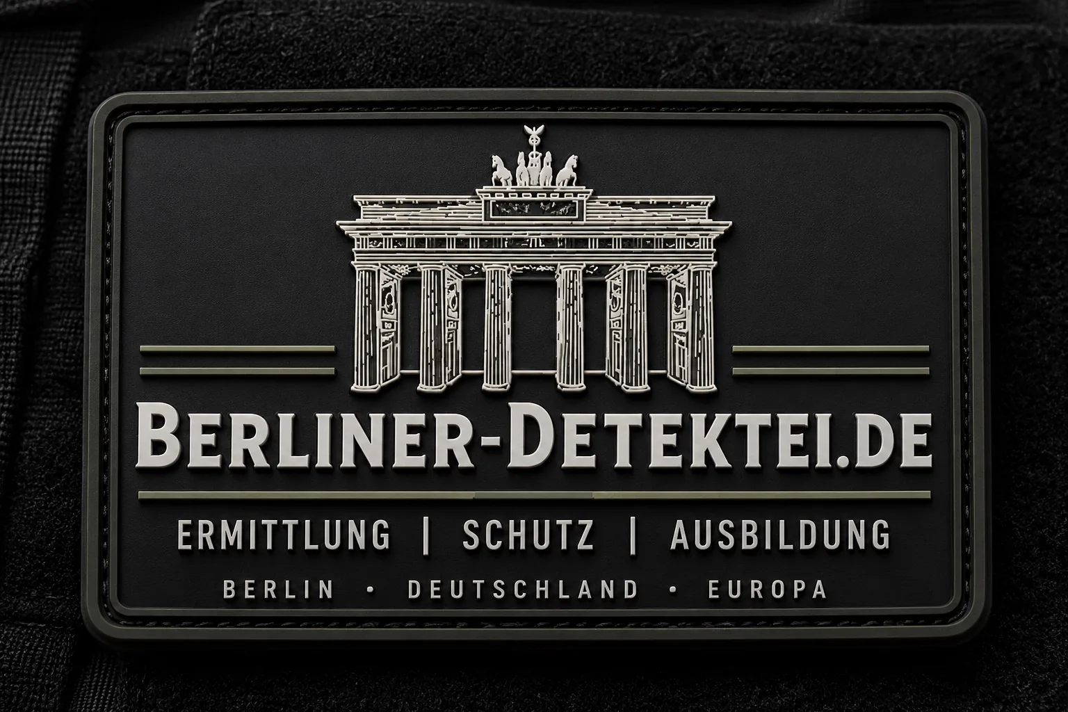 Patch der Berliner Detektei 24 GmbH – Ermittlung, Schutz und Ausbildung